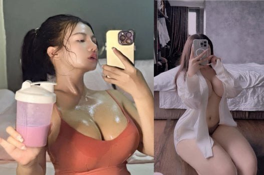 Em đẹp gymer lôi cuốn toả sáng trong phút giây thân mật