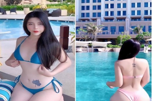 Gái đẹp chân dài mông má căng đầy đặn
