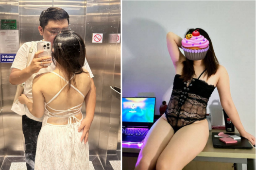 Thư ký đẹp thế này bỏ bê vợ già ở nhà