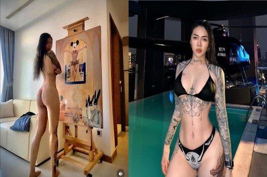Thủy Tạ some nhiệt tình với chàng cu lớn