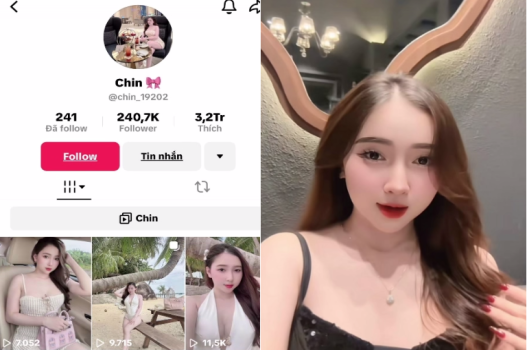 TikToker Chin leak clip phá nhau đủ tư thế
