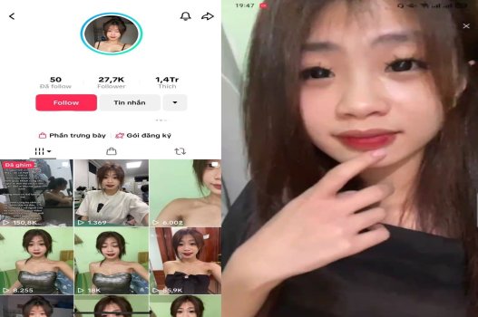Tiktoker vú khủng khoe một phát là thèm điên